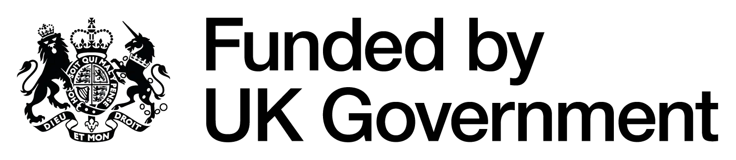 Funded by UK Government logo